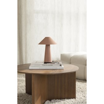 Lampka stołowa przenośna różowa Cannes IP44 do salonu 04